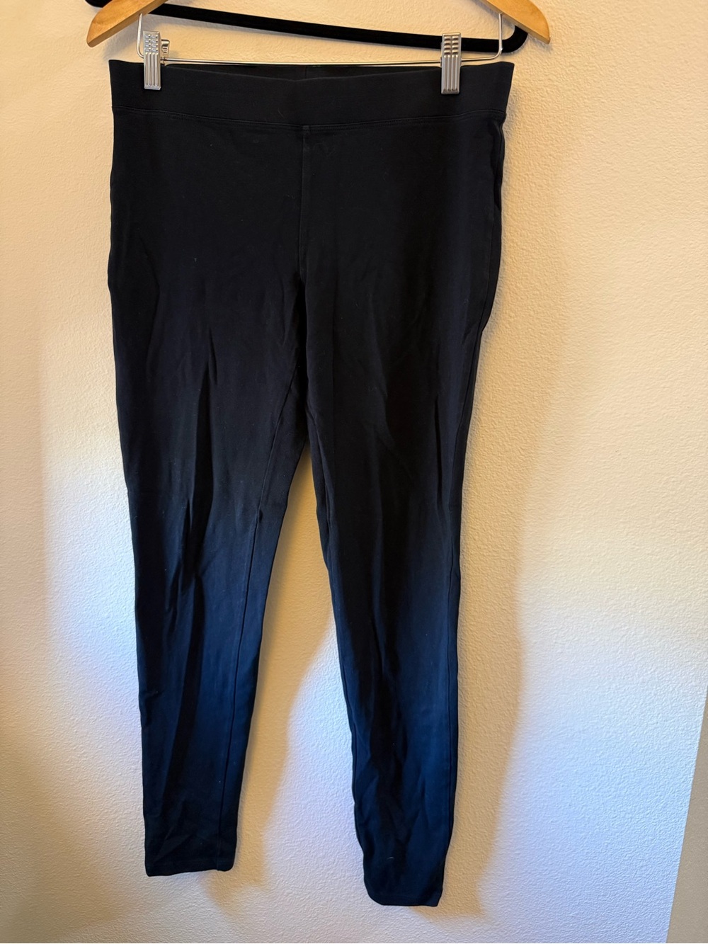 Express Black Ponte Stretch Leggings